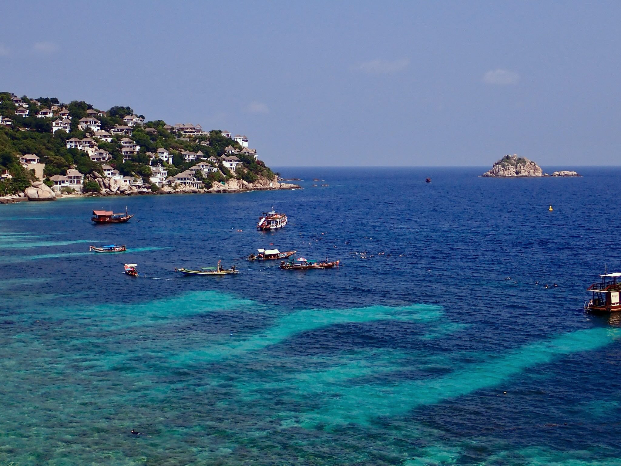 View of Shark Bay in Koh Tao