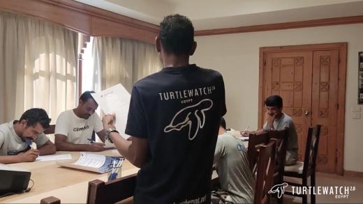 Turtle Watch Egypt 2.0 training divers