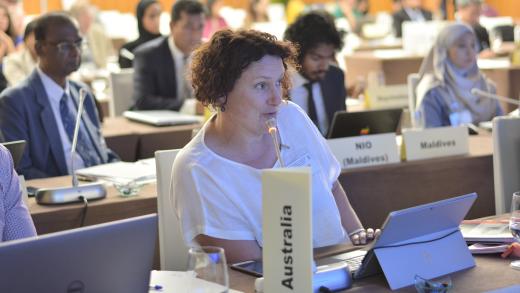 Fiona Bartlett, Australia, at MOS8 (October 2019)